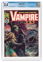 VAMPIRE TALES #3 FEBRUARY 1974 CGC 2.5 GOOD+.