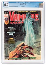 VAMPIRE TALES #9 FEBRUARY 1975 CGC 4.0 VG.