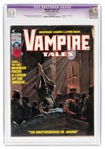 VAMPIRE TALES #11 CGC RESTORED APPARENT 3.5 SLIGHT (C-1) VG-.