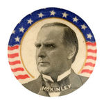 CHOICE EXAMPLE "McKINLEY" 1896 IN 1.25" SIZE.