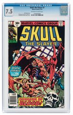 SKULL, THE SLAYER #7 SEPTEMBER 1976 CGC 7.5 VF-.