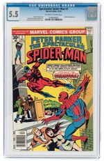 SPECTACULAR SPIDER-MAN #1 DECEMBER 1976 CGC 5.5 FINE-.