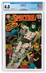 SPECTRE #1 NOVEMBER-DECEMBER 1967 CGC 4.0 VG.