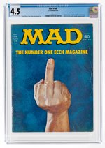 MAD #166 APRIL 1974 CGC 4.5 VG+.