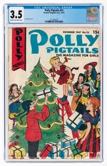 POLLY PIGTAILS #23 DECEMBER 1947 CGC 3.5 VG-.