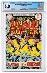 RICHARD DRAGON, KUNG-FU FIGHTER #1 APRIL-MAY 1975 CGC 6.0 FINE (FIRST RICHARD DRAGON).