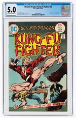 RICHARD DRAGON, KUNG-FU FIGHTER #2 JUNE-JULY 1975 CGC 5.0 VG/FINE.
