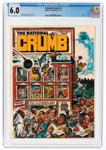 NATIONAL CRUMB #1 AUGUST 1975 CGC 6.0 FINE.