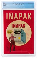 MAJOR INAPAK, THE SPACE ACE #1 1951 CGC 8.5 VF+.