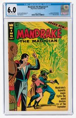 MANDRAKE THE MAGICIAN #1 SEPTEMBER 1966 CGC 6.0 FINE.