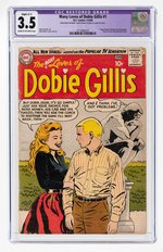 MANY LOVES OF DOBIE GILLIS #1 MAY-JUNE 1960 CGC RESTORED 3.5 SLIGHT (C-1) VG-.