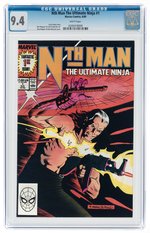 NTH MAN THE ULTIMATE NINJA #1 AUGUST 1989 CGC 9.4 NM.