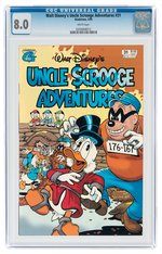 WALT DISNEY'S UNCLE SCROOGE ADVENTURES #31 MARCH 1995 CGC 8.0 VF.