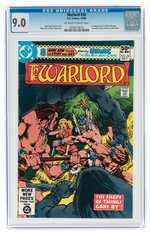 WARLORD #38 OCTOBER 1980 CGC 9.0 VF/NM (FIRST JENNIFER MORGAN).