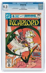 WARLORD #39 NOVEMBER 1980 CGC 9.2 NM-.