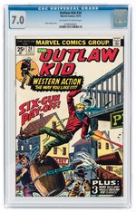 OUTLAW KID #24 OCTOBER 1973 CGC 7.0 FINE/VF.