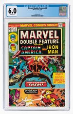 MARVEL DOUBLE FEATURE #2 FEBRUARY 1974 CGC 6.0 FINE.