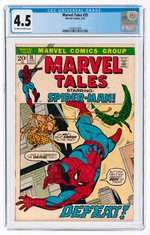 MARVEL TALES #35 JUNE 1972 CGC 4.5 VG+.