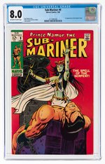 SUB-MARINER #9 JANUARY 1969 CGC 8.0 VF (FIRST SERPENT CROWN).