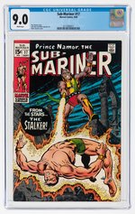 SUB-MARINER #17 SEPTEMBER 1969 CGC 9.0 VF/NM.