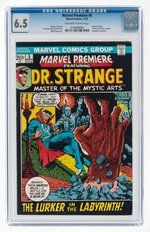 MARVEL PREMIERE #5 NOVEMBER 1972 CGC 6.5 FINE+.