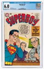 SUPERBOY #70 JANUARY 1959 CGC 6.0 FINE.