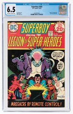 SUPERBOY #203 JULY-AUGUST 1974 CGC 6.5 FINE+.