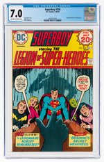 SUPERBOY #204 SEPTEMBER-OCTOBER 1974 CGC 7.0 FINE/VF.