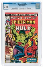 MARVEL TEAM-UP #53 JANUARY 1977 CGC 7.0 FINE/VF.