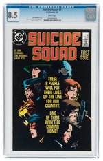 SUICIDE SQUAD #1 MAY 1987 CGC 8.5 VF+.