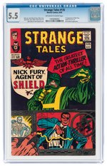 STRANGE TALES" #135 AUGUST 1965 CGC 5.5 FINE- (FIRST NICK FURY).