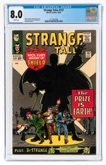 STRANGE TALES #137 OCTOBER 1965 CGC 8.0 VF.