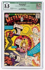 METAMORPHO #1 JULY-AUGUST 1965 CGC QUALIFIED 3.5 VG-.