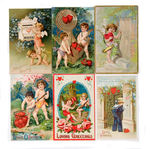 VALENTINE POST CARDS.