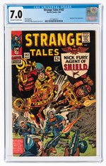 STRANGE TALES #142 MARCH 1966 CGC 7.0 FINE/VF.