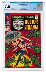 STRANGE TALES #153 FEBRUARY 1967 CGC 7.5 VF-.