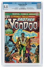 STRANGE TALES #169 SEPTEMBER 1973 CGC 5.5 FINE- (FIRST BORTHER VOODOO).