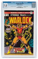 STRANGE TALES #178 FEBRUARY 1975 CGC 7.0 FINE/VF.