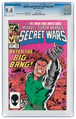 MARVEL SUPER HEROES SECRET WARS #12 APRIL 1985 CGC 9.4 NM.