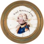 WASHINGTON RARE PORTRAIT BATTERSEA CURTAIN TIE BACK.