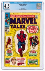 MARVEL TALES VOL. 2 #14 MAY 1968 CGC 4.5 VG+.