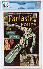 FANTASTIC FOUR #50 MAY 1966 CGC 8.0 VF.