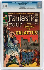 FANTASTIC FOUR #48 MARCH 1966 CGC 8.0 VF (FIRST SILVER SURFER & GALACTUS).