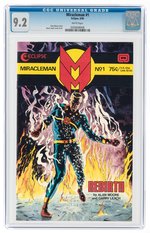 MIRACLEMAN #1 AUGUST 1985 CGC 9.2 NM-.