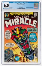 MISTER MIRACLE #1 MARCH-APRIL 1971 CGC 6.0 FINE (FIRST MISTER MIRACLE).