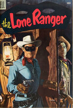 LONE RANGER V8 #85-96 DELL FILE 1955-1956 BOUND VOLUME.