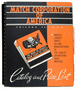 MATCHBOOK SALESMAN’S SAMPLE CATALOGUE 1961.