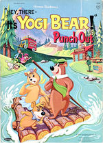 "YOGI BEAR PUNCH-OUT" BOOK.