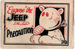 POPEYE "EUGENE THE JEEP IN PRECAUTION" 8-PAGER.