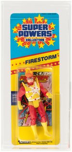 SUPER POWERS COLLECTION - FIRESTORM CANADIAN 8 BACK SMALL CARD AFA 85 NM+.
